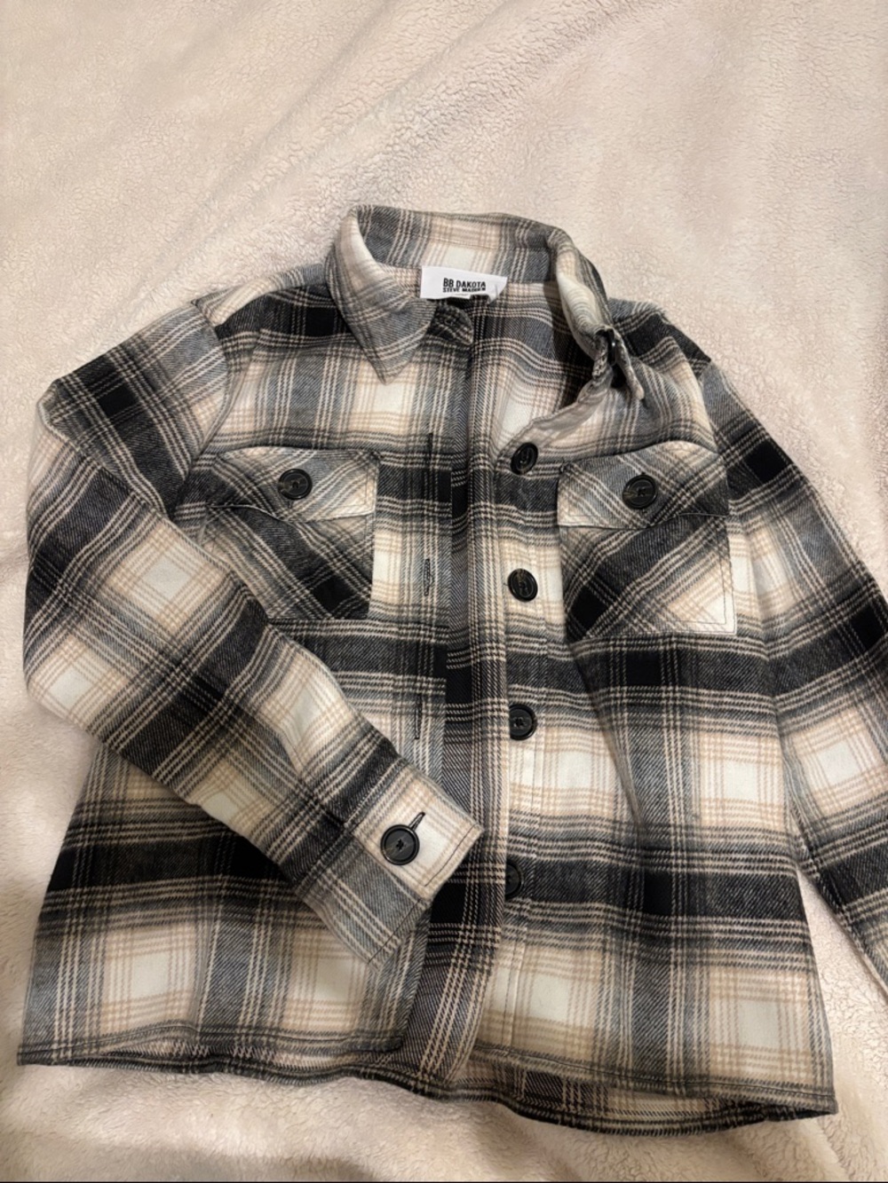 Steve Madden Shacket flannel